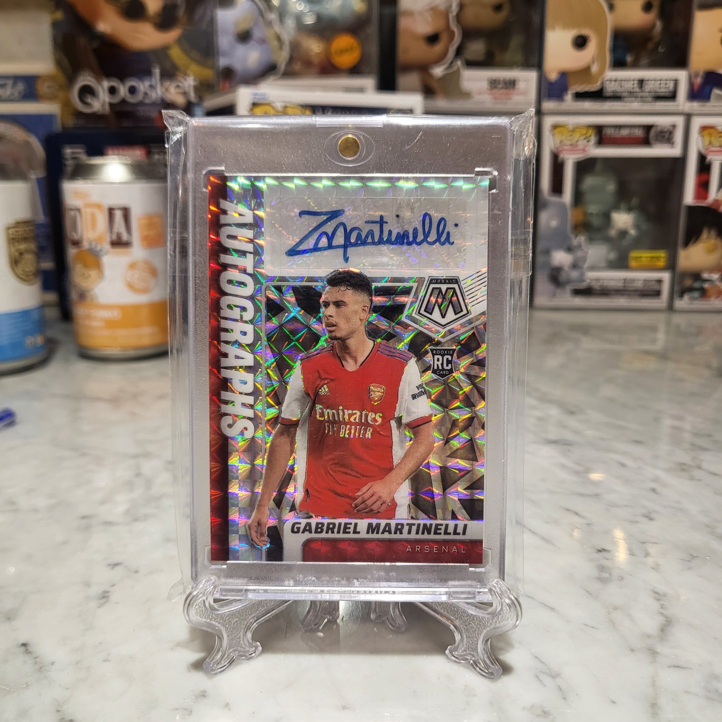 Panini Mosaic - Gabriel Martinelli Rookie Card Autographed