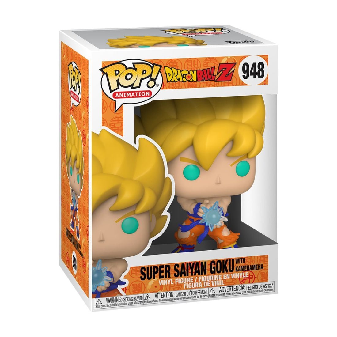 Dragonball Z - Super Saiyan Goku with Kamehameha #948