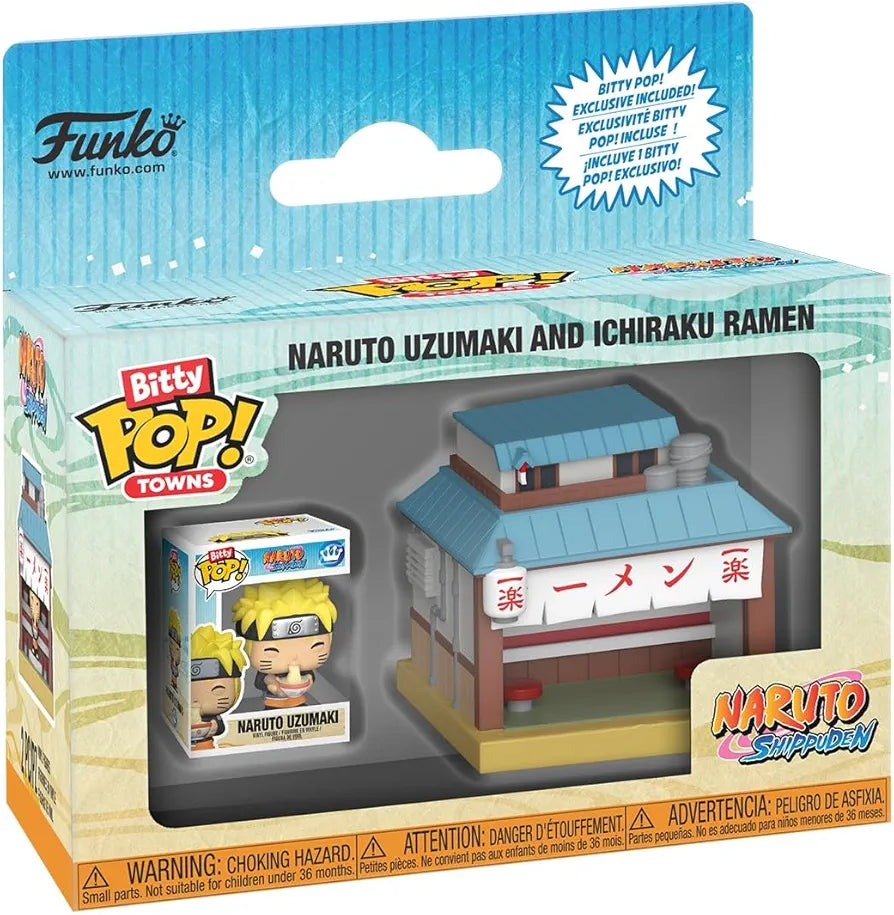 Naruto - Naruto Uzumaki and Ichiraku Ramen Bitty Pop