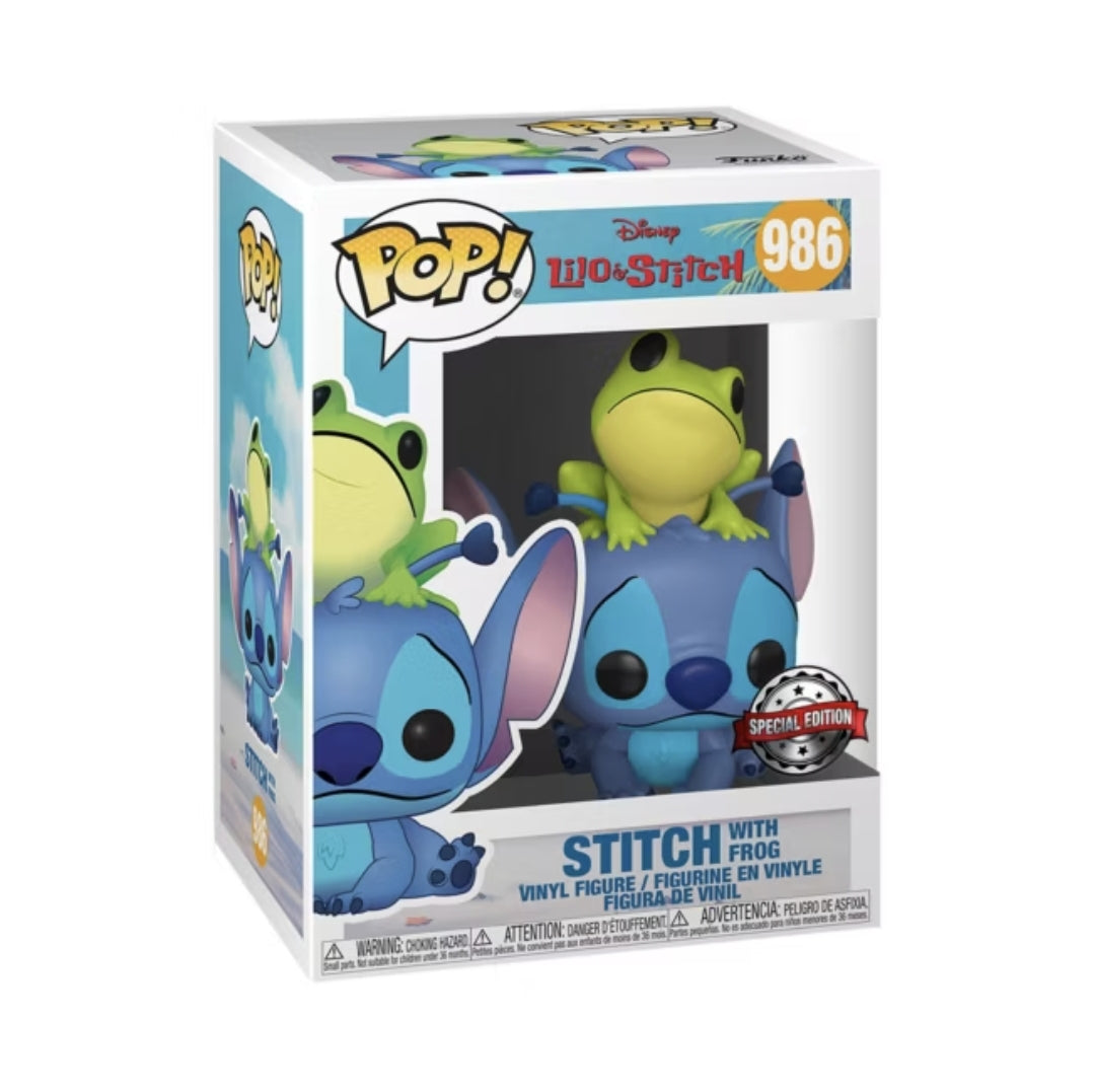 Disney Lilo & Stitch - Stitch w/ Frog #986