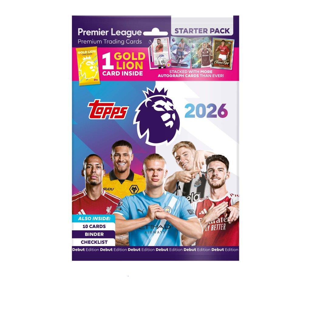 Topps Premier League 2026 - Debut Edition - Standard Starter Pack