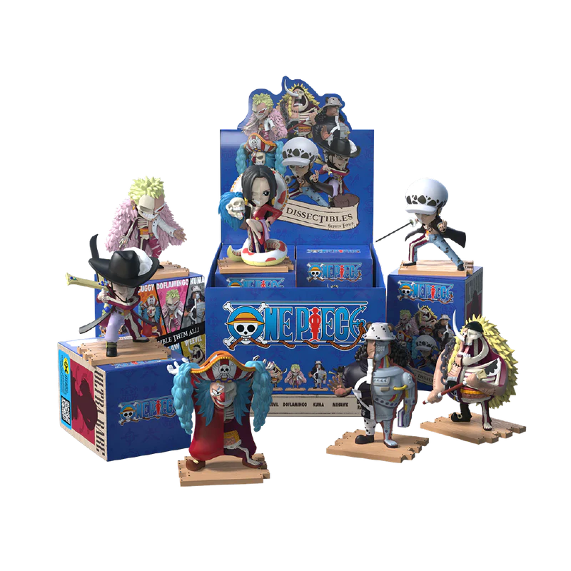 Mighty Jaxx - Freeny's Hidden Dissectibles: One Piece Series 4 Warlords Edition