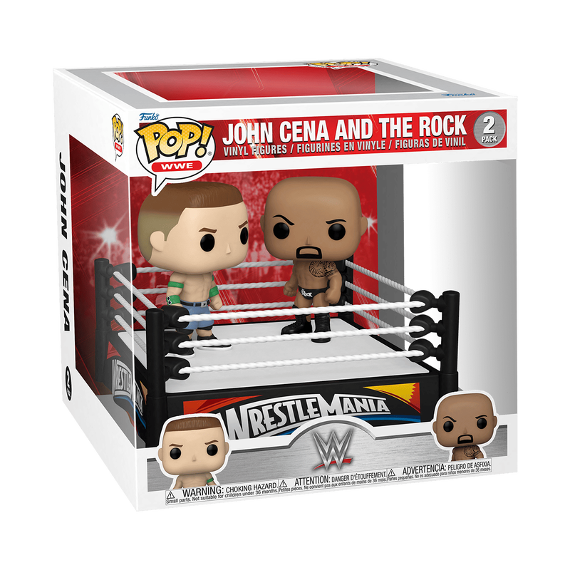 WWE - John Cena & The Rock (2pack)