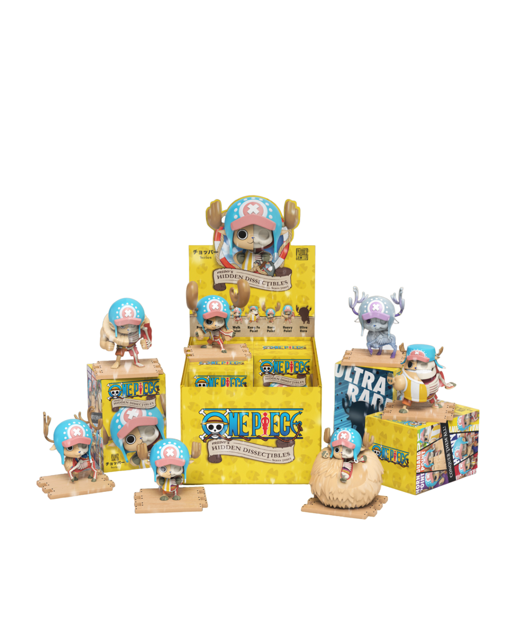 Mighty Jaxx - Freeny's Hidden Dissectibles: One Piece Series 3 Chopper Edition