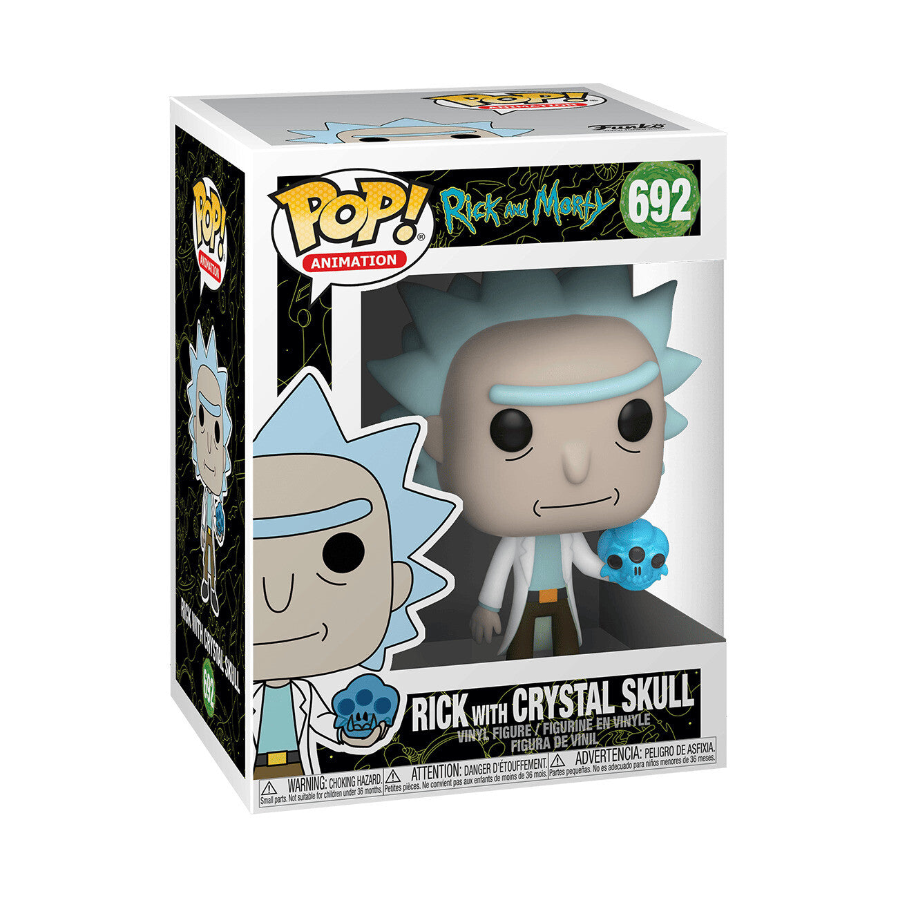 Rick and Morty - Rick with Crystal Skull #692