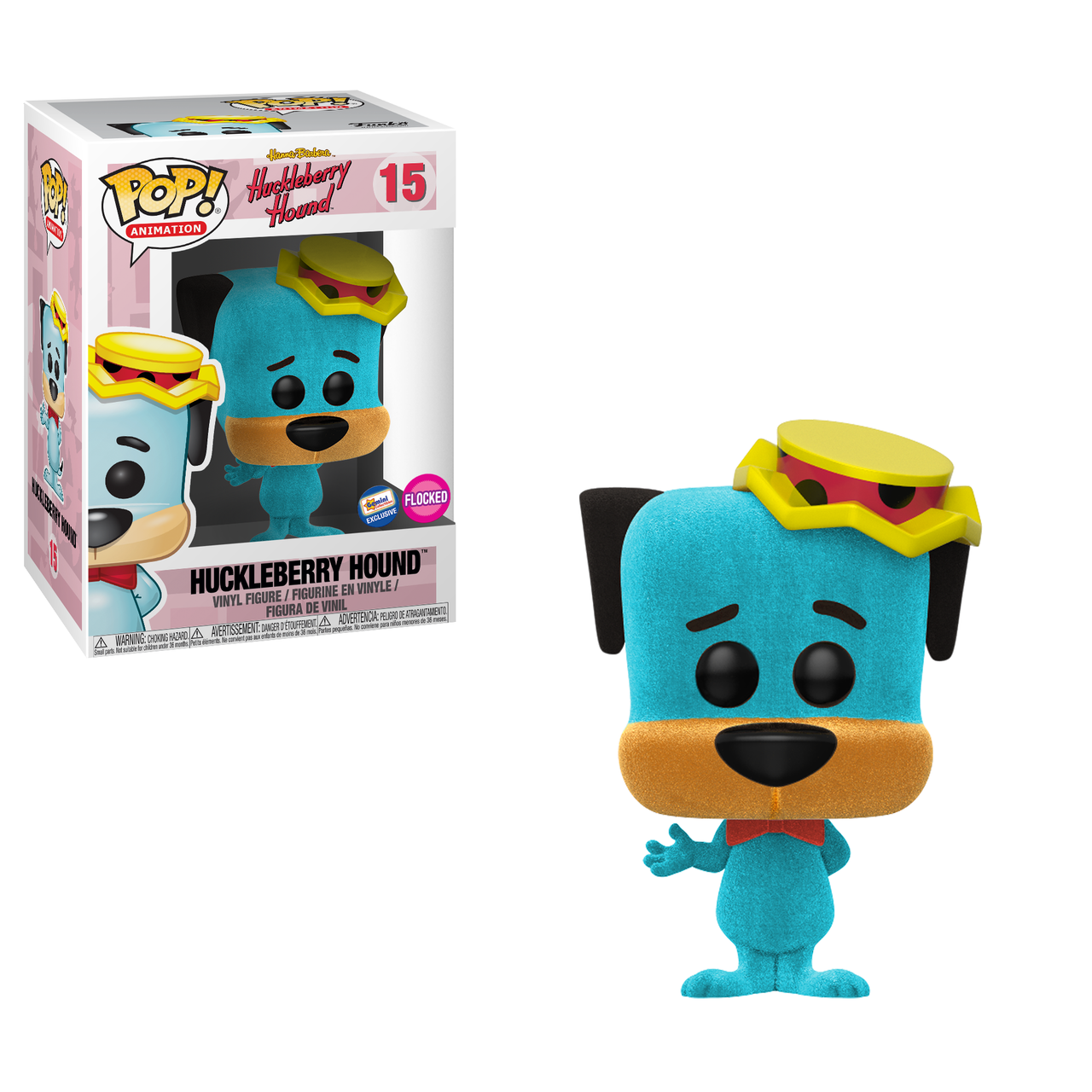 Hanna Barbera  Huckleberry Hound [Flocked Gemini Exclusive] #15