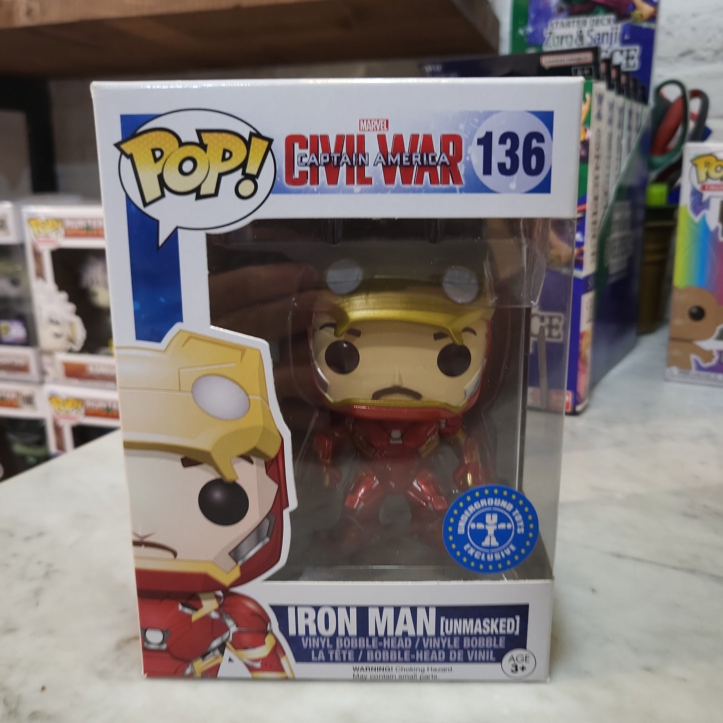 Marvel - Iron Man unmasked [UT Exclusive] #136