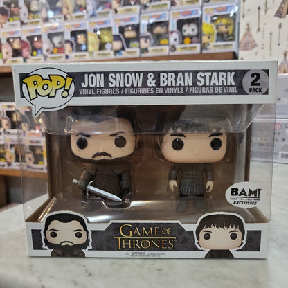 Game of Thrones - Jon Snow & Bran Stark [2 Pack Damaged Box]