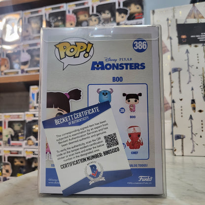 Disney Monsters Inc - Boo [Autographed with COA] #386