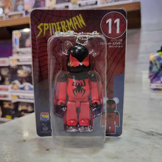 Medicom Toy BEARBRICK Spider-Man 100% Keychain 11