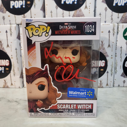Marvel - Scarlet Witch [Walmart Exclusive Signed by Elizabeth Olsen with COA] #1034