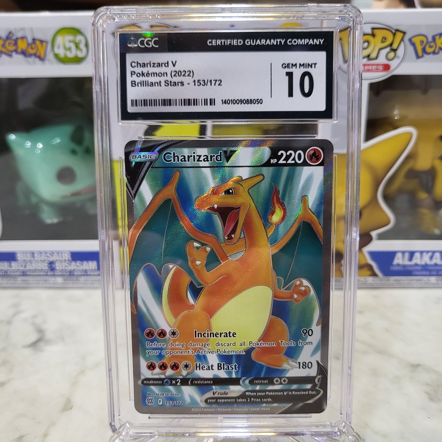 Pokemon TCG - 2022 Charizard V FA [CGC 10]