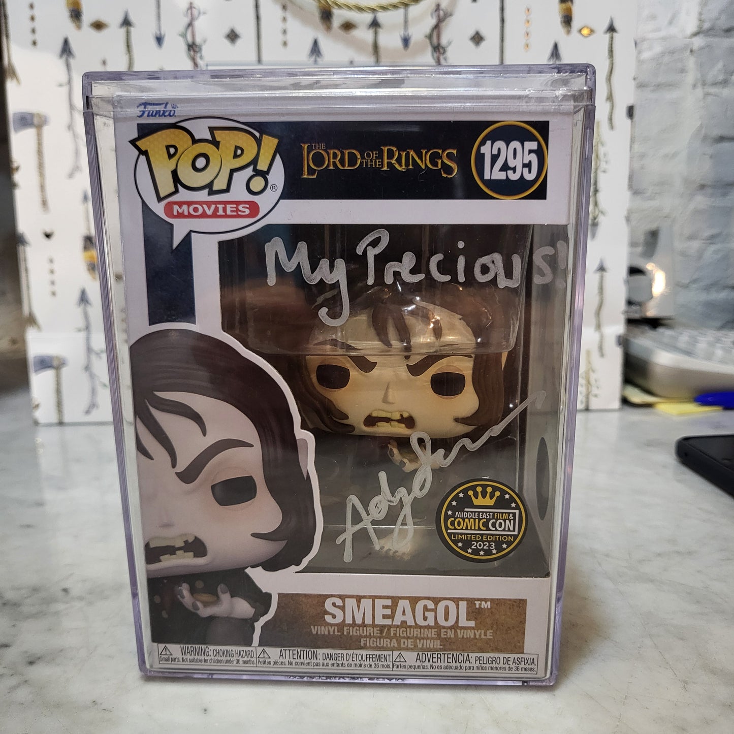 Lord of the Rings - Smeagol [MEFCC Exclusive Signed by Andy Serkis with Quote] #1295