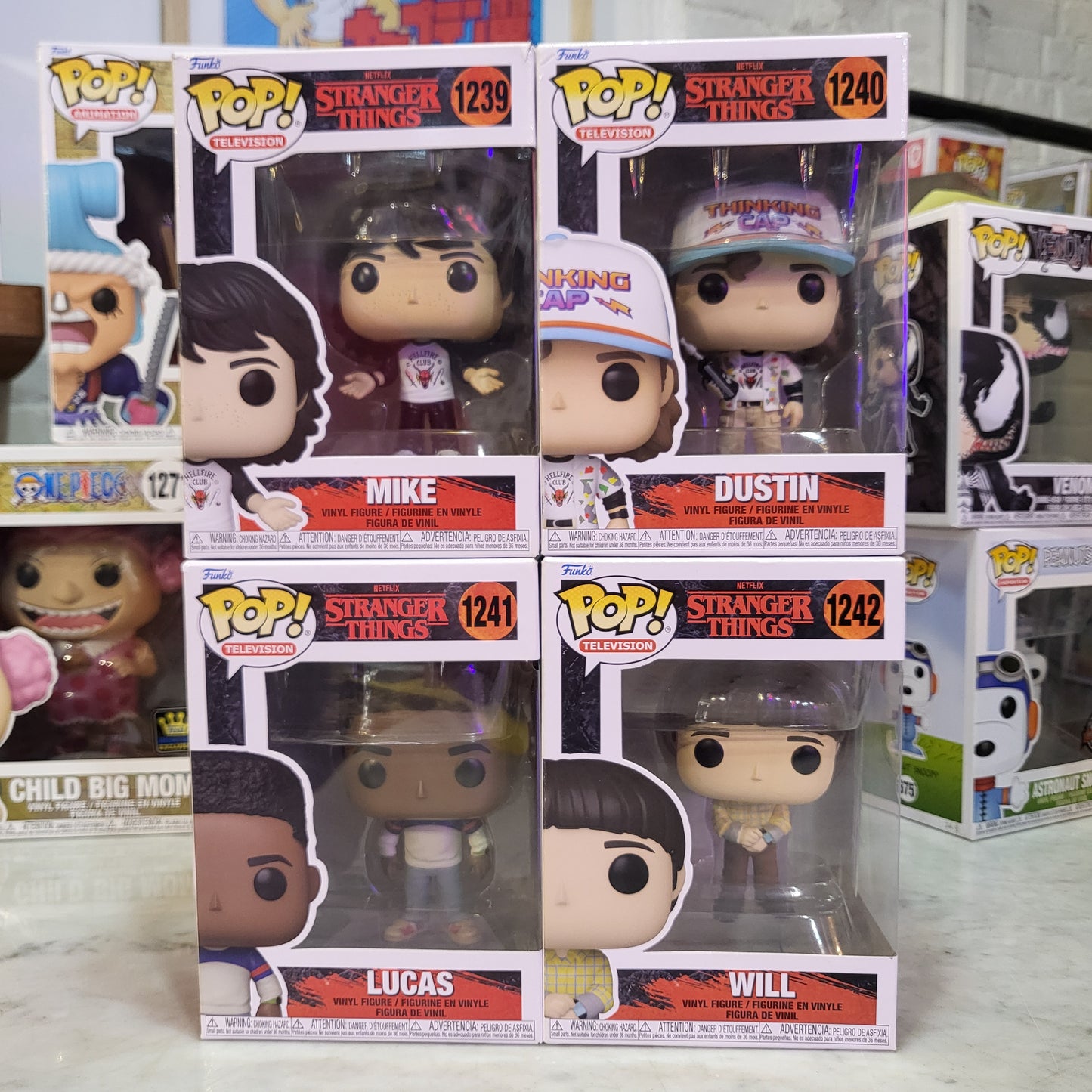 Strangers Things - Set of 4 [imperfect boxes]