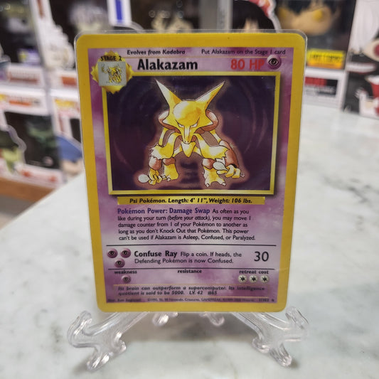 Pokemon TCG - 1999 Base Set Alakazam Holo