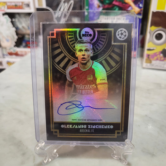 Topps Deco Oleksandr Zinchenko Autographed