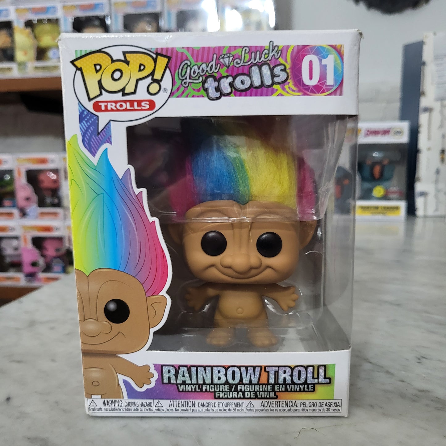 Trolls - Rainbow Troll [Imperfect Box] #01