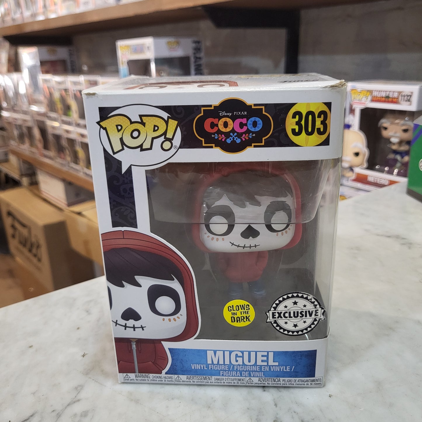 Disney Coco - Miguel [Damaged Box] [Exclusive GITD] #303