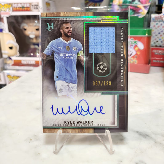 2024 Topps Museum Collection Soccer Kyle Walker Jersey AUTO 67/199