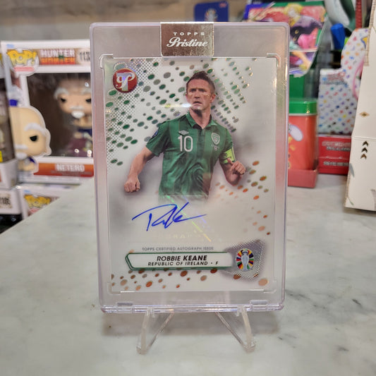 2023 Topps Pristine EUFA Euro Soccer Refractor Robbie Kane AUTO