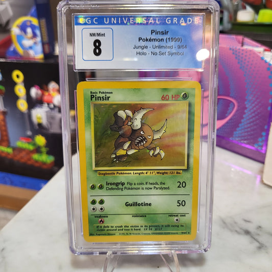 Pokemon TCG - Pinsir No Symbol Set [CGC 8]