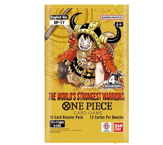 One Piece TCG - OP-17 [ENG] The World's Strongest Warriors Booster Pack [1 Pack]