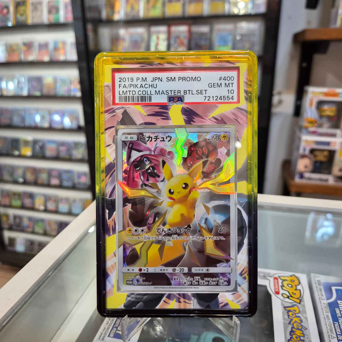 Pokemon TCG - 2019 FA Pikachu Limited Collection Master Battle Set [PSA 10]