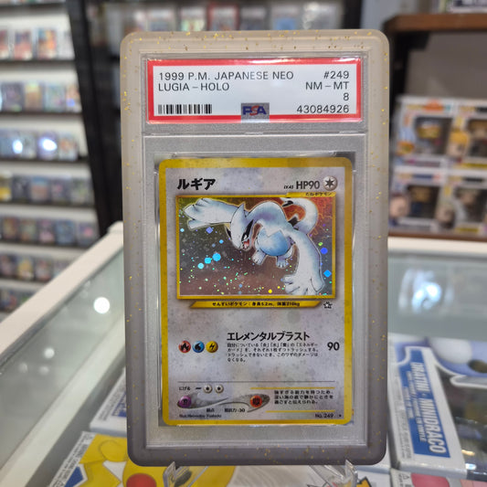 Pokemon TCG - 1999 Lugia Holo Neo [PSA 8]