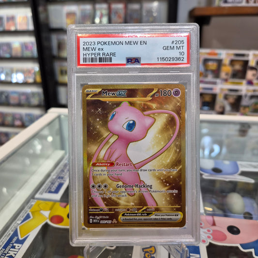 Pokemon TCG - Mew ex Hyper Rare [PSA 10]