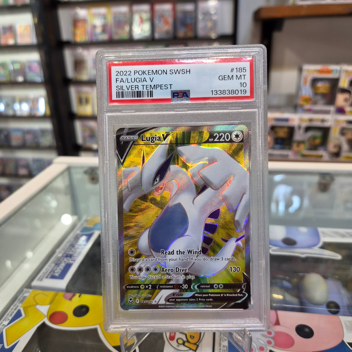Pokemon TCG - 2022 FA Lugia V [PSA 10]