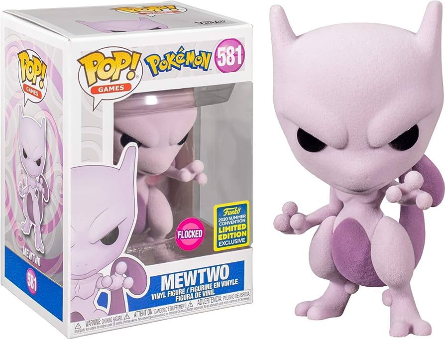 Pokemon - Mewtwo [Flocked Convention Exclusive] #581