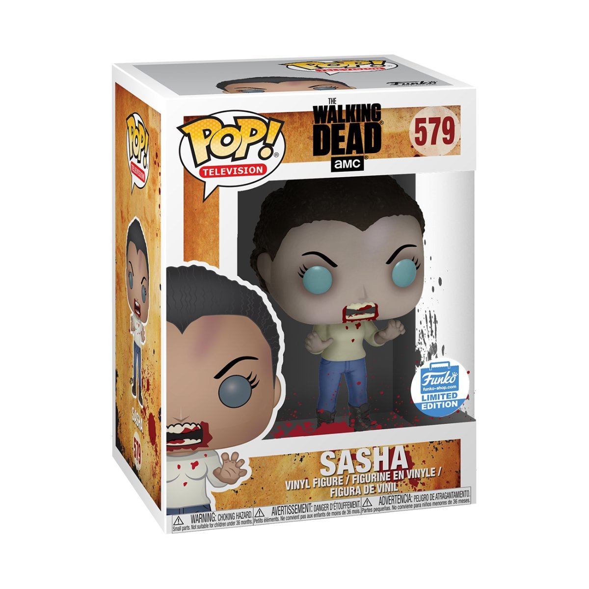 The Walking Dead - Bloody Zombie Sasha [Funko Exclusive] #579