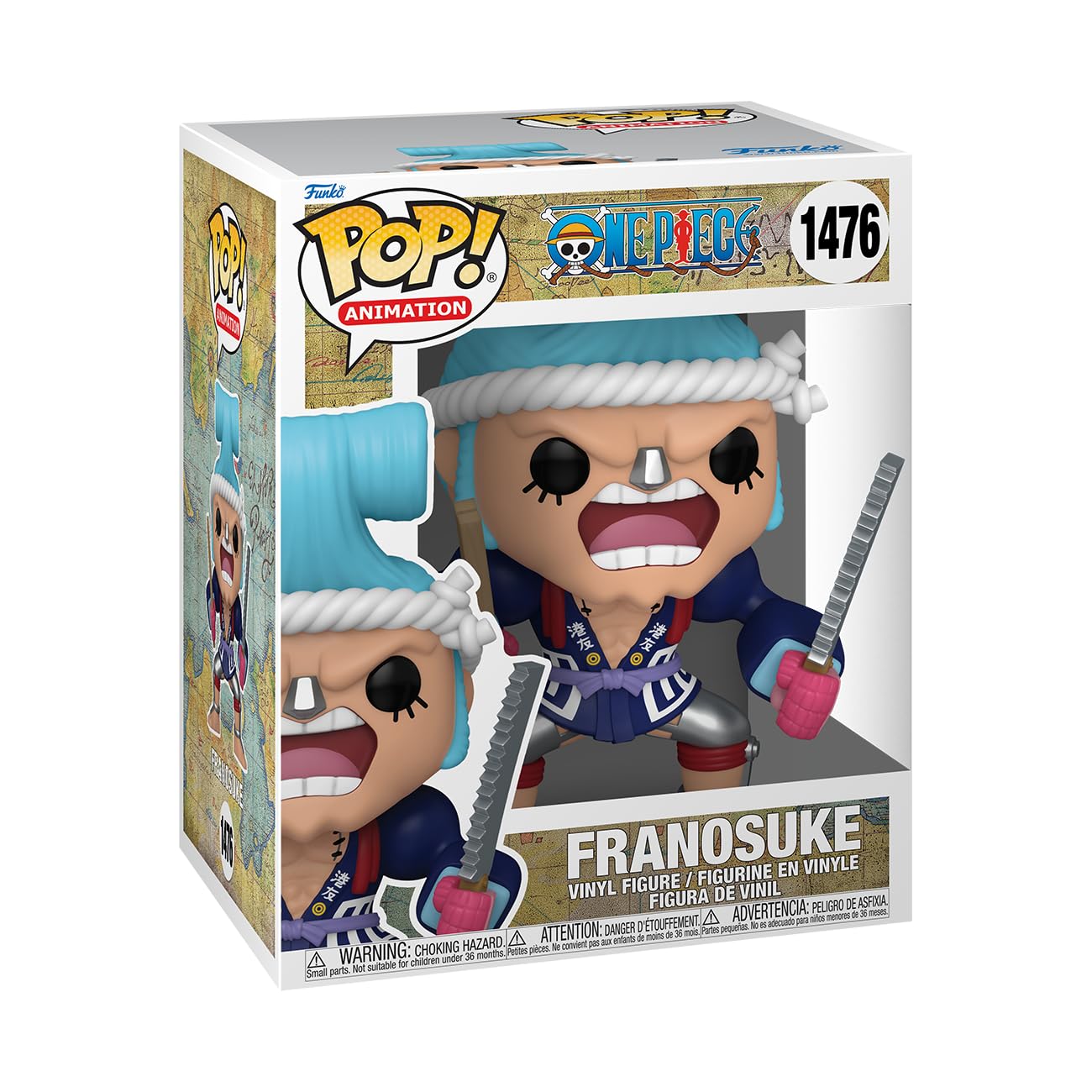 One Piece - Franosuke Super Sized 6" #1476