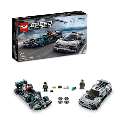 LEGO® Mercedes-AMG F1 W12 E Performance & Mercedes-AMG Project One 76909