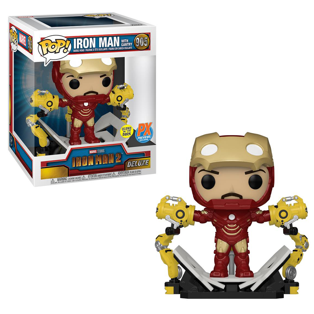 Marvel - Iron Man [Deluxe PX Exclusive GITD] #905