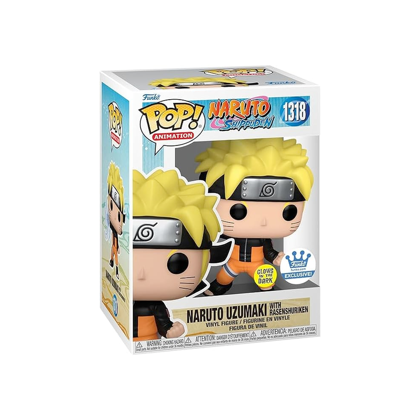 Naruto - Naruto Uzumaki w/ Rasenshuriken [GITD Exclusive]