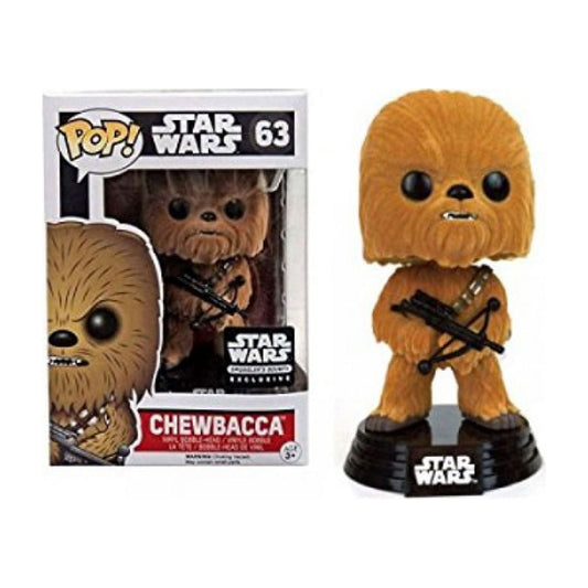 Star Wars - Chewbacca [Flocked Smuggler's Bounty Exclusive] #63