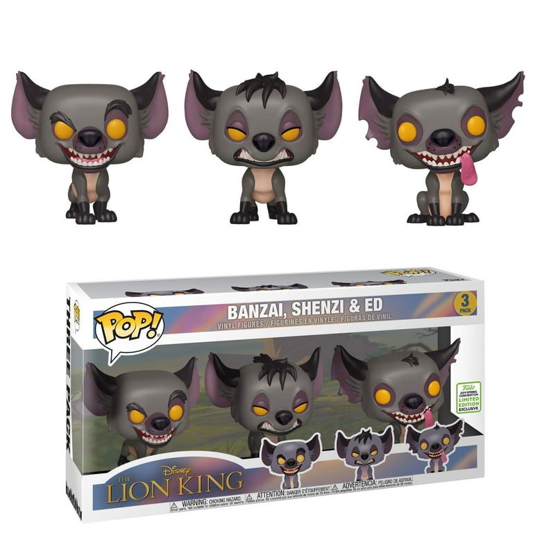 Disney Lion King - Banzai, Shenfield & Ed [2019 Con Exclusive 3 pack]