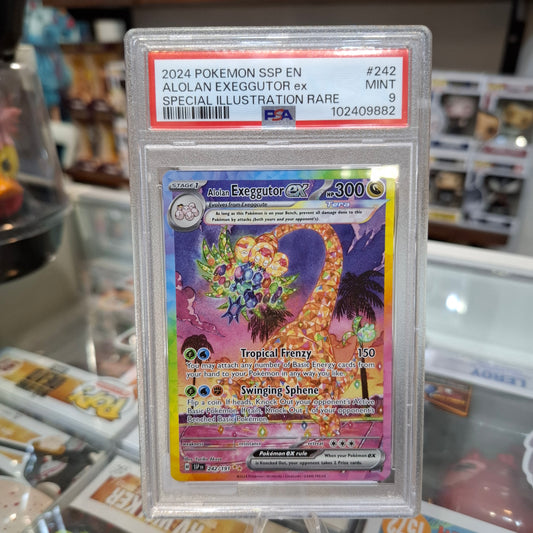Pokemon TCG - Alolan Exeggutor EX SIR [PSA 9]
