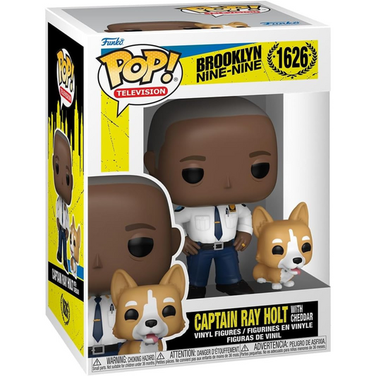 Brooklyn Nine-Nine - Captain Ray Holt with Cheddar #1626