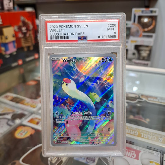 Pokemon TCG - Wiglett Illustration Rare [PSA 9]