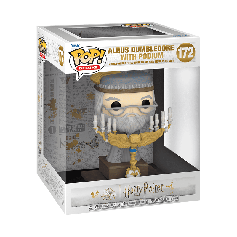 Harry Potter - Albus Dumbledore with Podium [Deluxe #172]