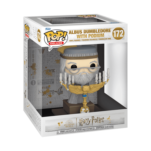 Harry Potter - Albus Dumbledore with Podium [Deluxe #172]