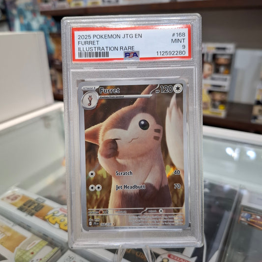 Pokemon TCG - Furret Illustration Rare [PSA 9]