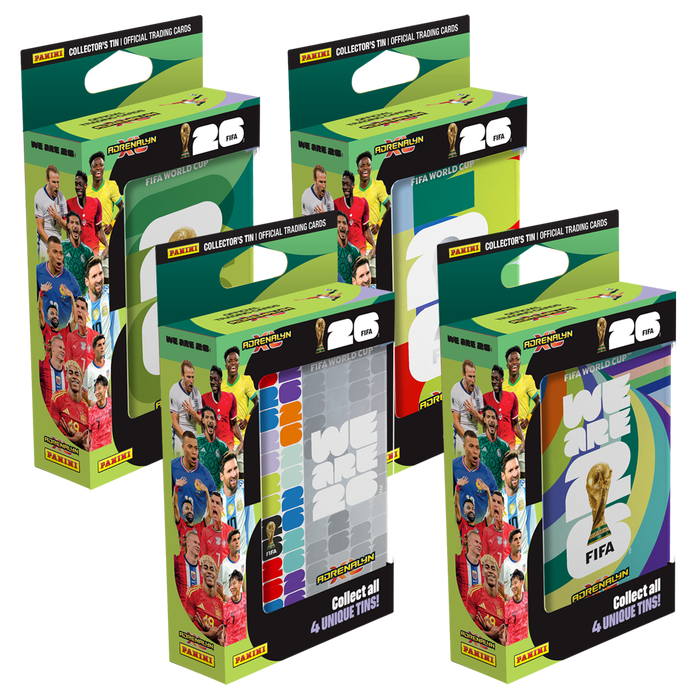 Panini FIFA WORLD CUP 2026™ Adrenalyn XL™ - Pocket Tin [1 Random Tin Design]
