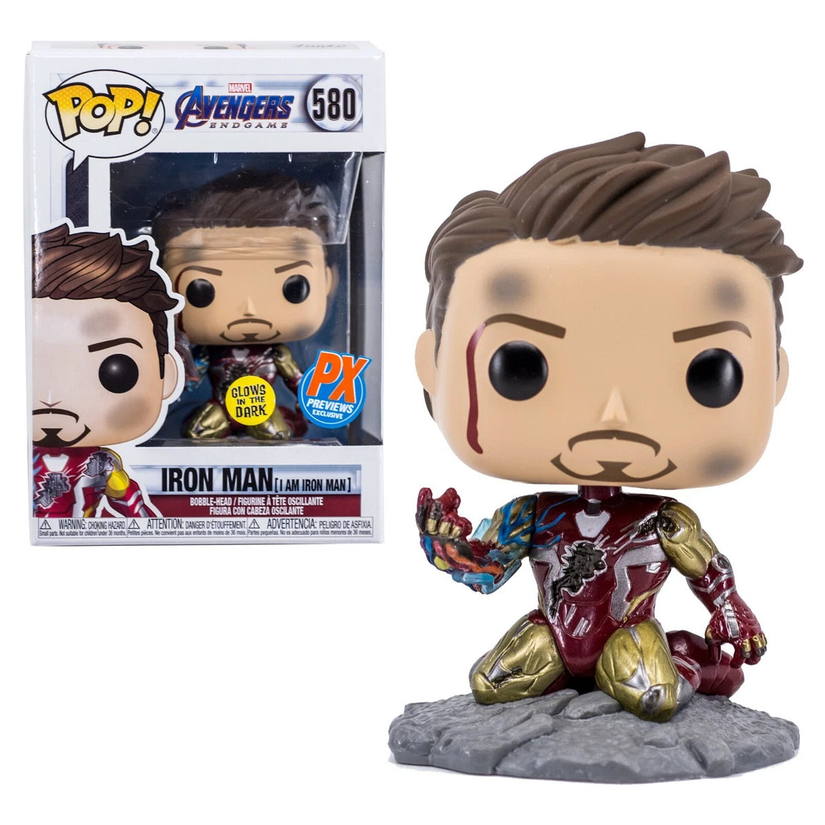 Avengers - Iron Man [GITD] #580