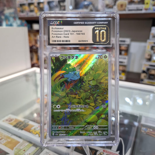 Pokemon TCG - Bulbasaur Japanese AR [CGC Pristine 10]