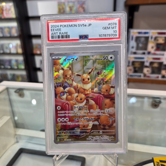 Pokemon TCG - Eevee AR [PSA 10]