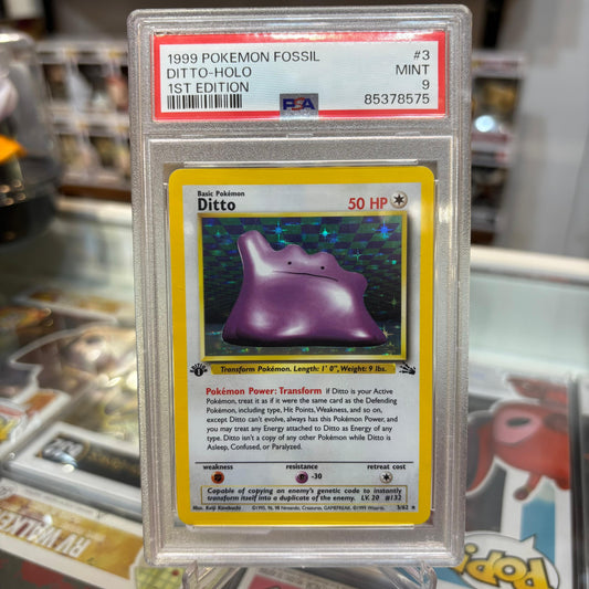 Pokemon TCG - Ditto 1st Edition Holo [PSA 9]
