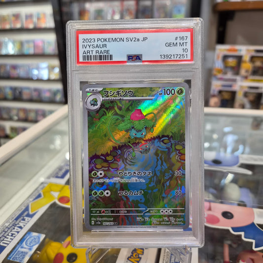 Pokemon TCG - Ivysaur AR JP [PSA 10]